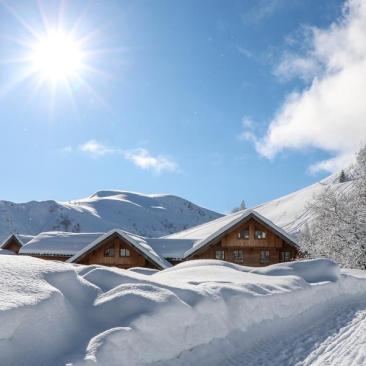 Saint Sorlin d'Arves sous la neige - 
