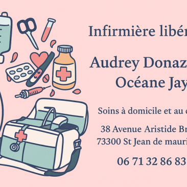 Cabinet d'infirmières libérales - Carte de visite