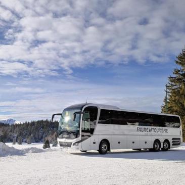 Liaison gare station - Bus Faure Savoie