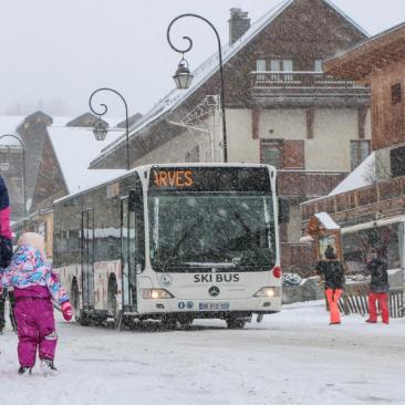 Navette Sybelles - Hiver