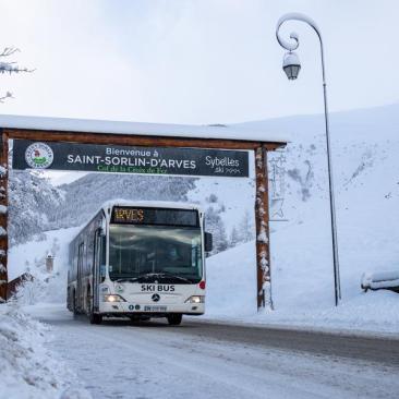 Navette Saint Sorlin d'Arves - Visuel hiver