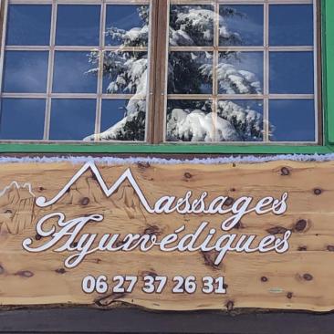 Massages ayurvédiques - Enseigne