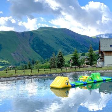 Plan d'eau de baignade - Module gonflable