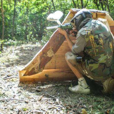 Paintball - Joueur de paintball