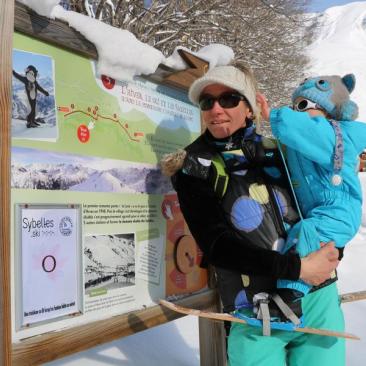 Sentier de Sorlinette - Visuel en hiver