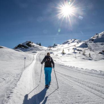 Itinéraires en altitude - Piste raquettes La Balme