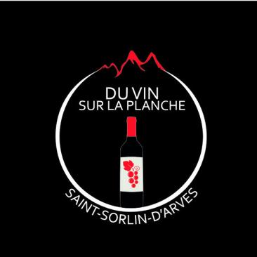 logo Du vin sur la planche - logo Du vin sur la planche