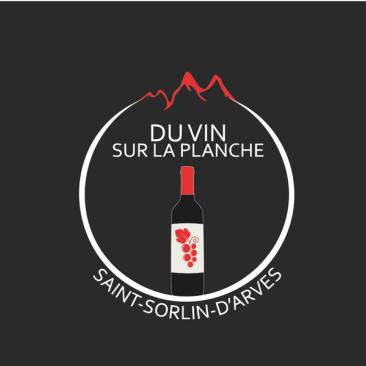 Du vin sur la planche - Logo