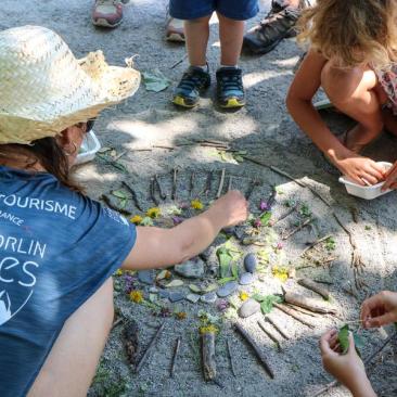 Peinture sur galets_Saint-Sorlin-d'Arves - Land Art