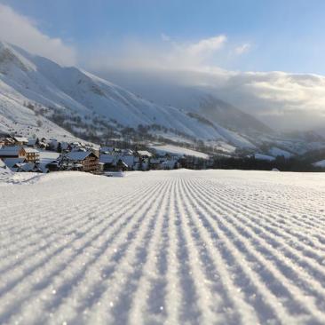 Initiation au biathlon laser_Saint-Sorlin-d'Arves - Front de neige