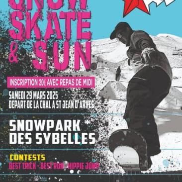 Snow Skate & Sun_Saint-Sorlin-d'Arves