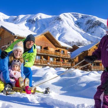 Goélia Les Chalets de Saint Sorlin - Vue extérieure Hiver