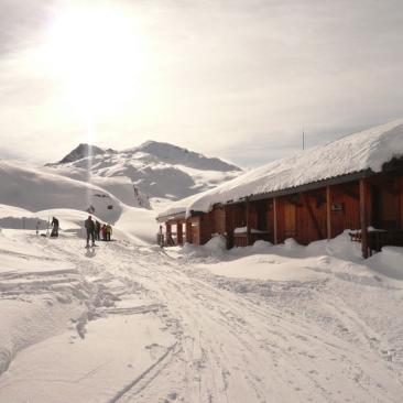 Refuge de l'Etendard - Vue extérieure hiver