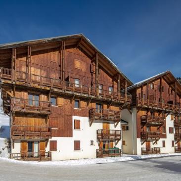 Le Hameau de l'Alpage Vacancéole - Vue extérieure Hiver