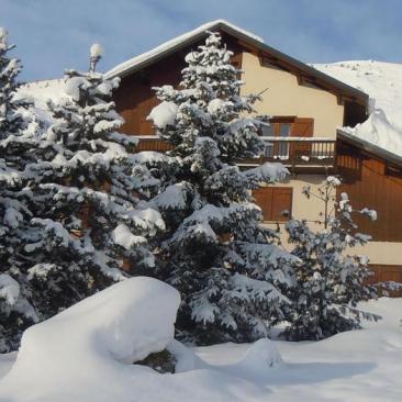 Chalet la Cliant - Vue extérieure hiver