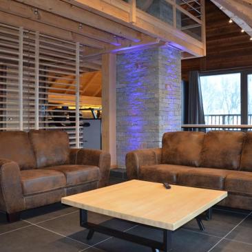 Chalet de Pauline - Séjour