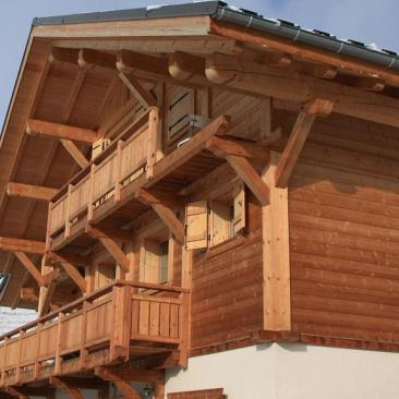 Chalet des Princesses - Vue extérieure hiver