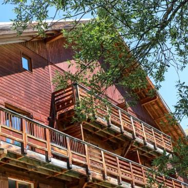 Chalet les Grizzlis - Vue extérieure été