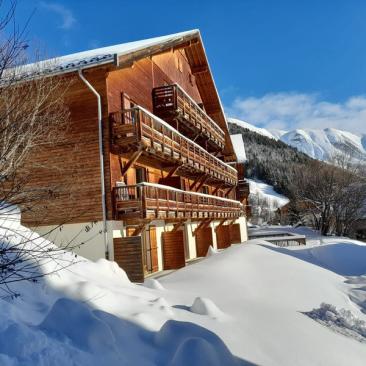 Chalet les Bouquetins - Vue hiver