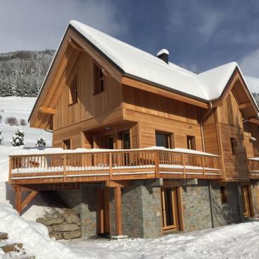 Chalet la Sorlinette - Vue extérieure hiver