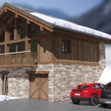 Chez Ginou - Plan chalet
