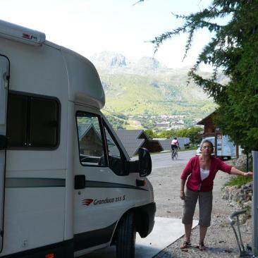 Aire de service - camping car à Saint Sorlin d'Arves - 