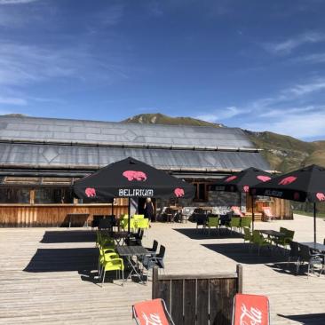 L'Alpe - Terrasse été